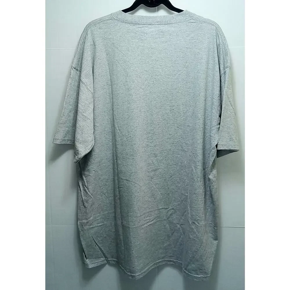 Y2K 2008 New York Yankees Baseball Club Majestic Gray Shirt Men's 2XL